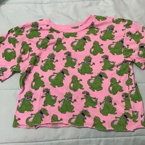 Nickelodeon Rugrats Raptor Dino Shirt 💚